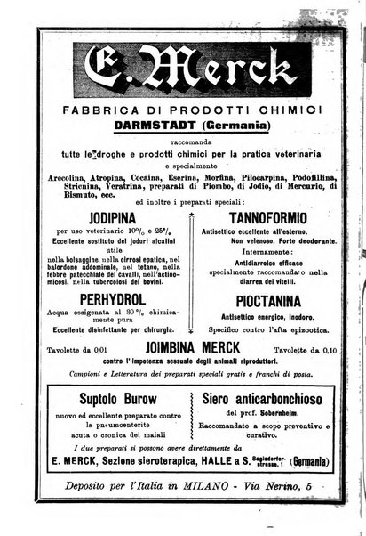 La clinica veterinaria rivista di medicina e chirurgia pratica degli animali domestici