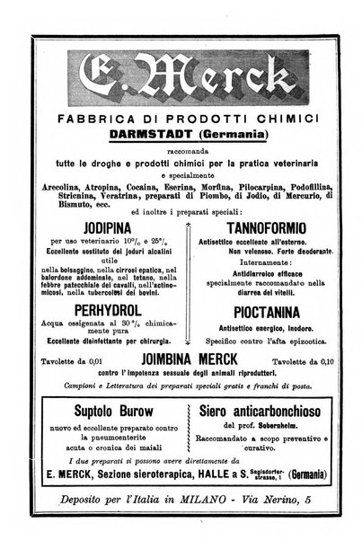 La clinica veterinaria rivista di medicina e chirurgia pratica degli animali domestici