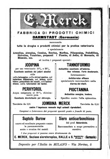 La clinica veterinaria rivista di medicina e chirurgia pratica degli animali domestici