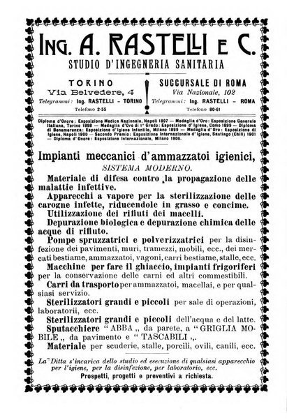 La clinica veterinaria rivista di medicina e chirurgia pratica degli animali domestici