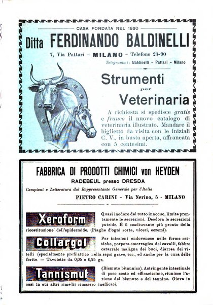 La clinica veterinaria rivista di medicina e chirurgia pratica degli animali domestici