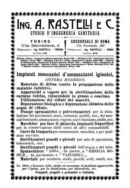 La clinica veterinaria rivista di medicina e chirurgia pratica degli animali domestici