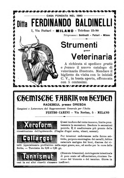 La clinica veterinaria rivista di medicina e chirurgia pratica degli animali domestici