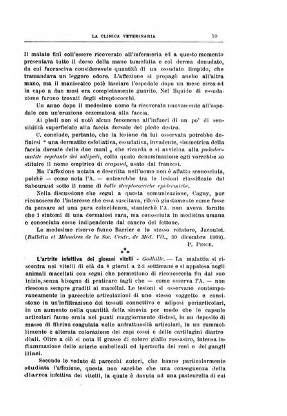 La clinica veterinaria rivista di medicina e chirurgia pratica degli animali domestici