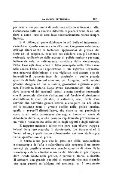 La clinica veterinaria rivista di medicina e chirurgia pratica degli animali domestici