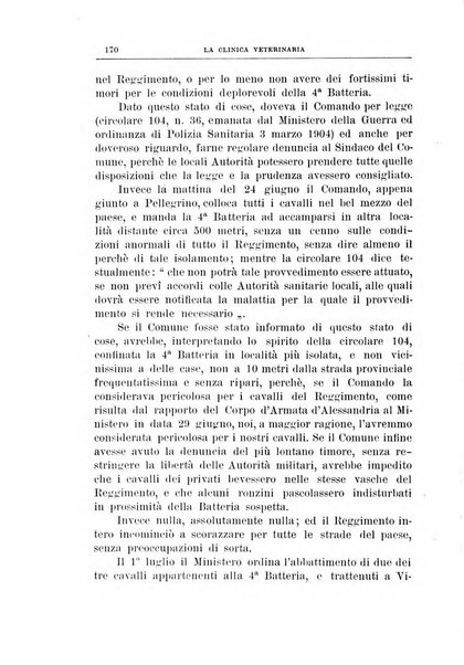 La clinica veterinaria rivista di medicina e chirurgia pratica degli animali domestici