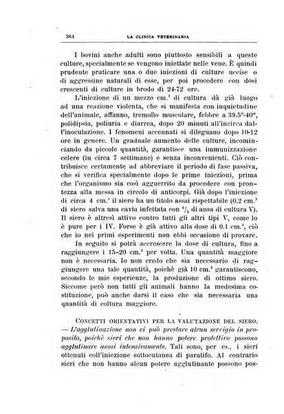 La clinica veterinaria rivista di medicina e chirurgia pratica degli animali domestici