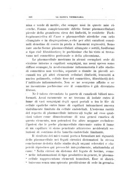 La clinica veterinaria rivista di medicina e chirurgia pratica degli animali domestici