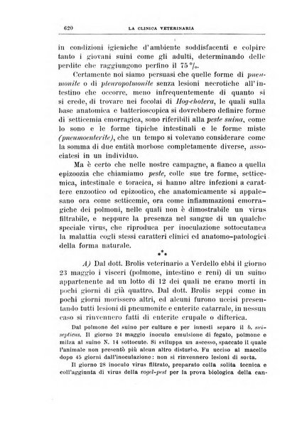 La clinica veterinaria rivista di medicina e chirurgia pratica degli animali domestici