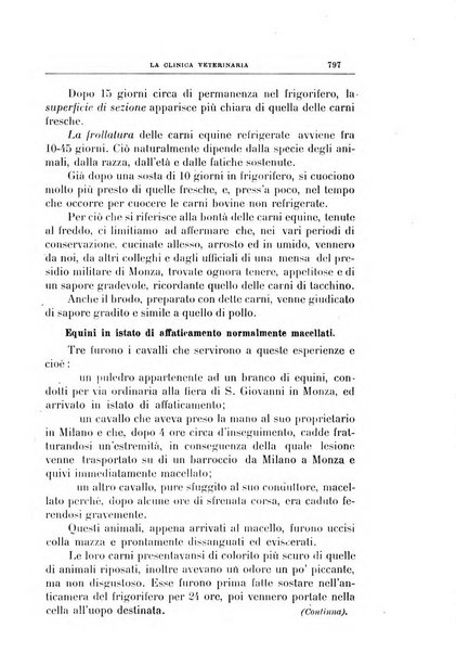 La clinica veterinaria rivista di medicina e chirurgia pratica degli animali domestici