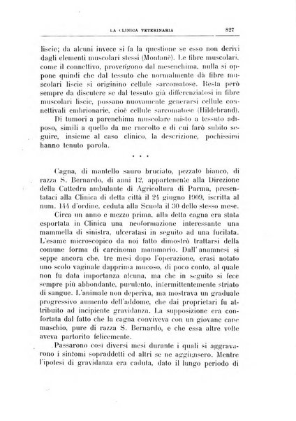 La clinica veterinaria rivista di medicina e chirurgia pratica degli animali domestici