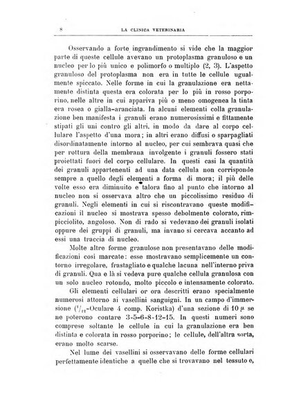 La clinica veterinaria rivista di medicina e chirurgia pratica degli animali domestici