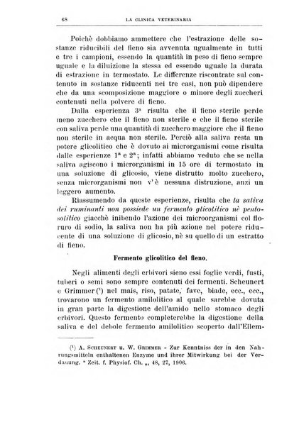 La clinica veterinaria rivista di medicina e chirurgia pratica degli animali domestici