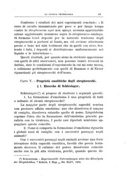 La clinica veterinaria rivista di medicina e chirurgia pratica degli animali domestici