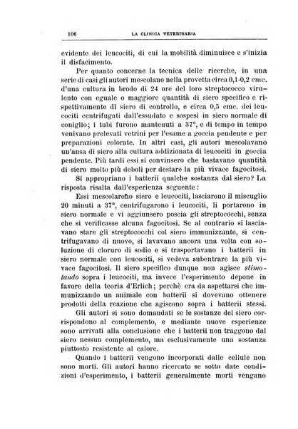 La clinica veterinaria rivista di medicina e chirurgia pratica degli animali domestici