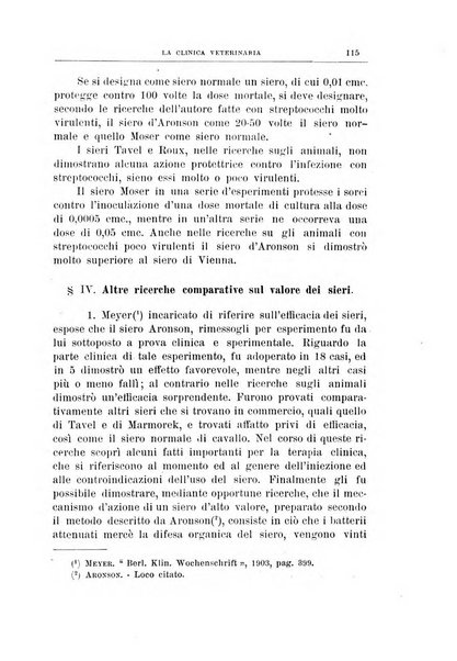 La clinica veterinaria rivista di medicina e chirurgia pratica degli animali domestici