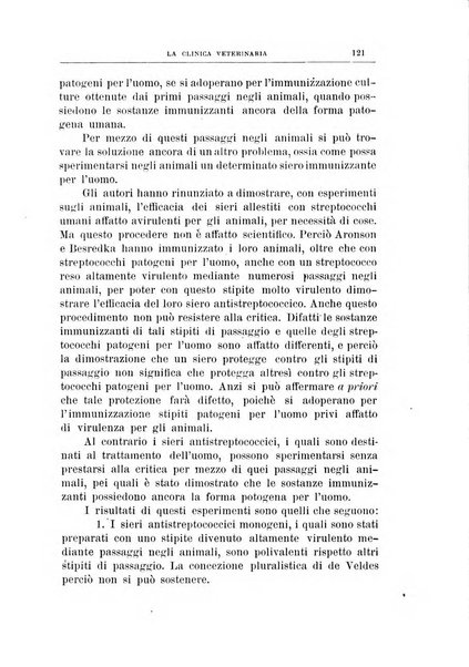 La clinica veterinaria rivista di medicina e chirurgia pratica degli animali domestici