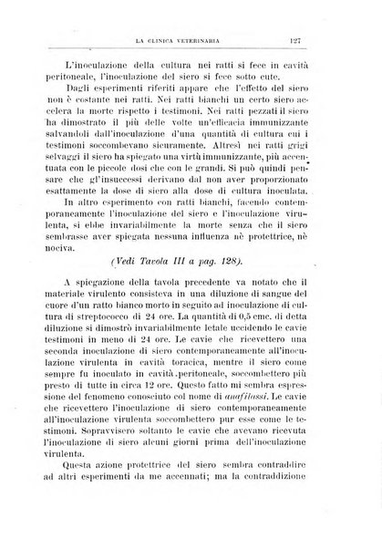 La clinica veterinaria rivista di medicina e chirurgia pratica degli animali domestici