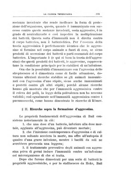 La clinica veterinaria rivista di medicina e chirurgia pratica degli animali domestici