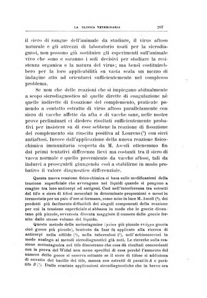 La clinica veterinaria rivista di medicina e chirurgia pratica degli animali domestici