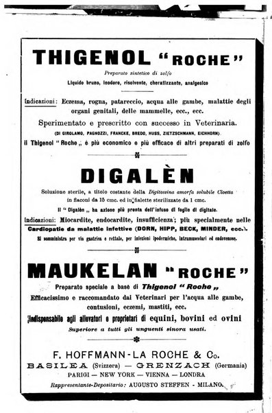 La clinica veterinaria rivista di medicina e chirurgia pratica degli animali domestici