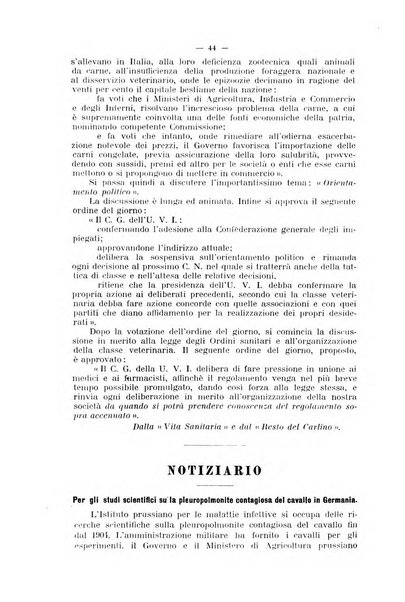 La clinica veterinaria rivista di medicina e chirurgia pratica degli animali domestici