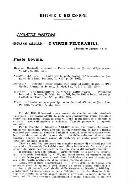 La clinica veterinaria rivista di medicina e chirurgia pratica degli animali domestici