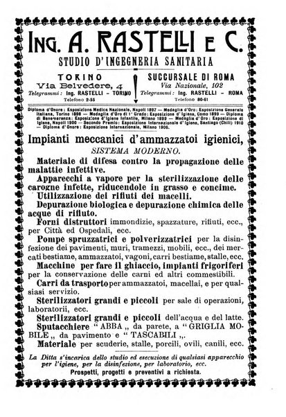 La clinica veterinaria rivista di medicina e chirurgia pratica degli animali domestici