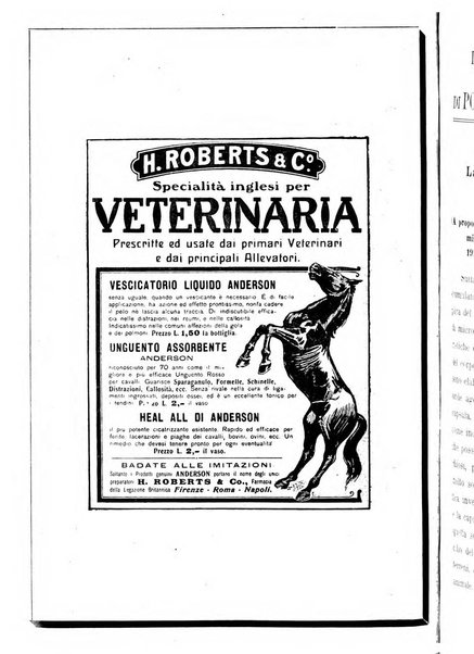 La clinica veterinaria rivista di medicina e chirurgia pratica degli animali domestici