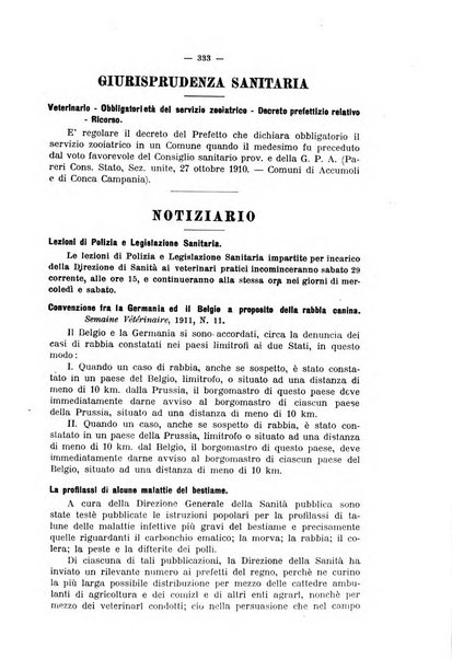 La clinica veterinaria rivista di medicina e chirurgia pratica degli animali domestici