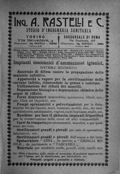 La clinica veterinaria rivista di medicina e chirurgia pratica degli animali domestici