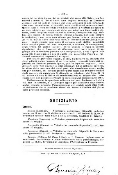 La clinica veterinaria rivista di medicina e chirurgia pratica degli animali domestici