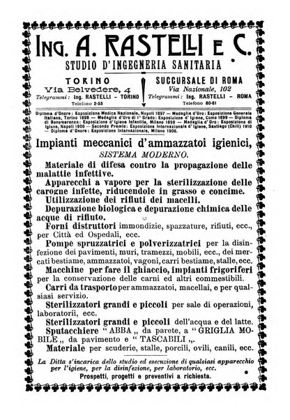 La clinica veterinaria rivista di medicina e chirurgia pratica degli animali domestici