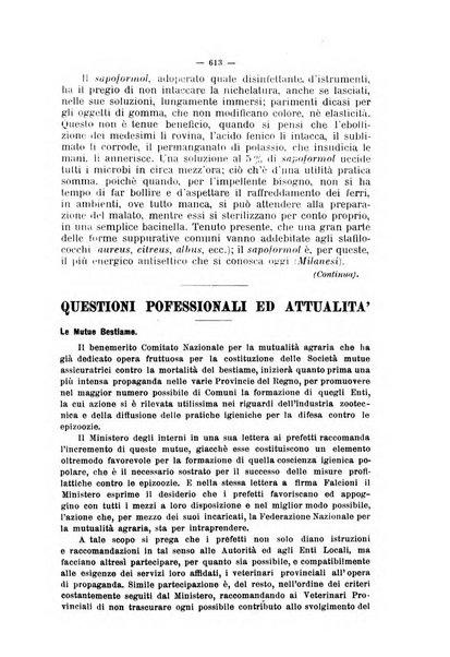 La clinica veterinaria rivista di medicina e chirurgia pratica degli animali domestici