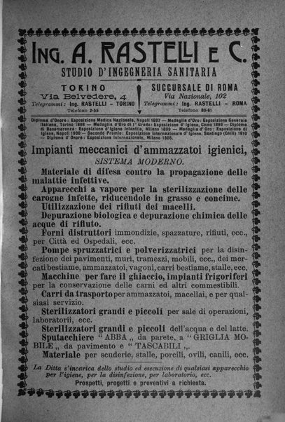 La clinica veterinaria rivista di medicina e chirurgia pratica degli animali domestici