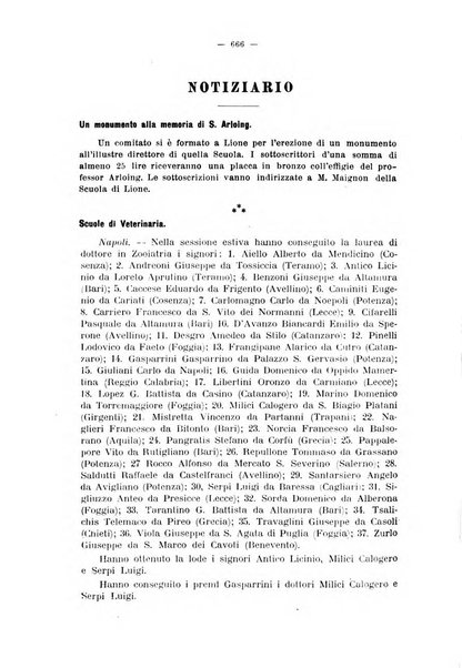 La clinica veterinaria rivista di medicina e chirurgia pratica degli animali domestici