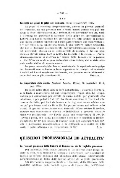 La clinica veterinaria rivista di medicina e chirurgia pratica degli animali domestici