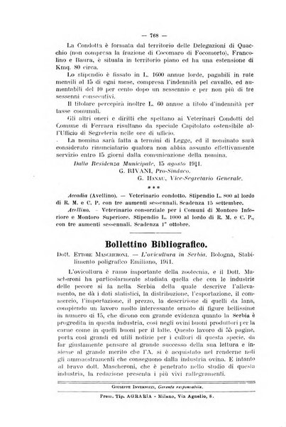 La clinica veterinaria rivista di medicina e chirurgia pratica degli animali domestici