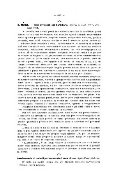 La clinica veterinaria rivista di medicina e chirurgia pratica degli animali domestici