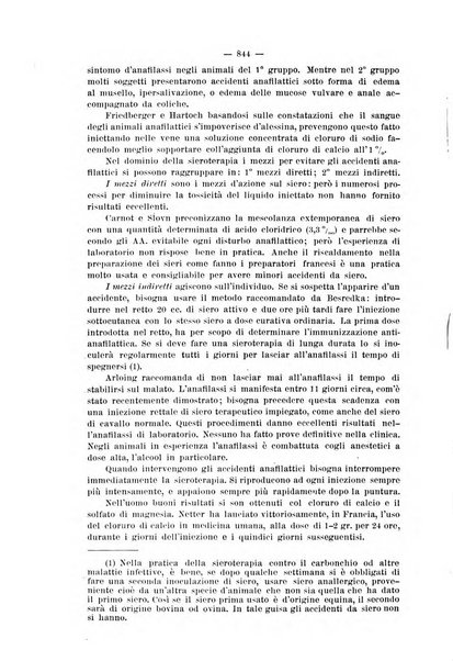 La clinica veterinaria rivista di medicina e chirurgia pratica degli animali domestici