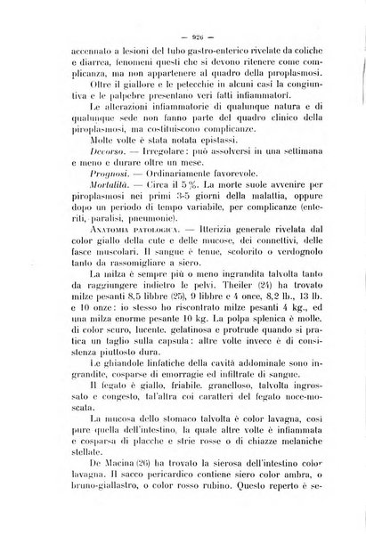 La clinica veterinaria rivista di medicina e chirurgia pratica degli animali domestici