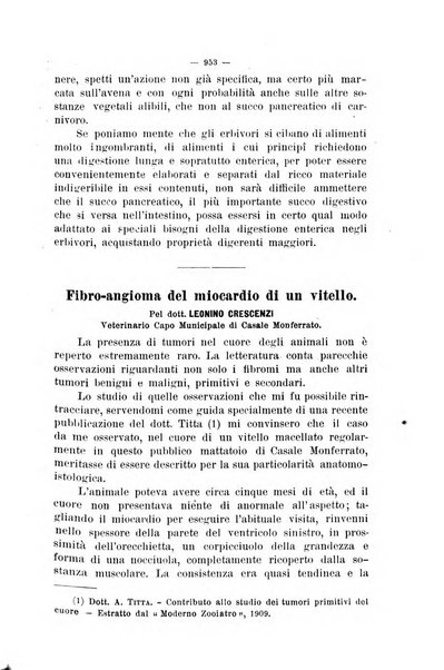 La clinica veterinaria rivista di medicina e chirurgia pratica degli animali domestici