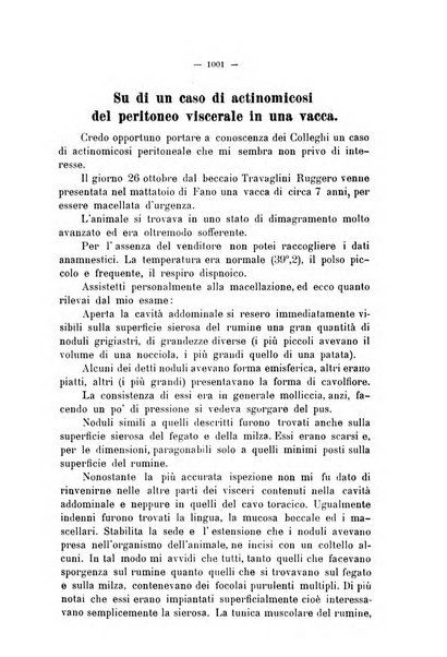 La clinica veterinaria rivista di medicina e chirurgia pratica degli animali domestici