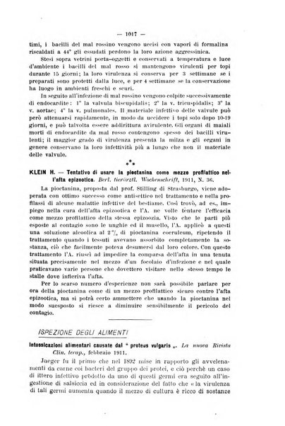 La clinica veterinaria rivista di medicina e chirurgia pratica degli animali domestici