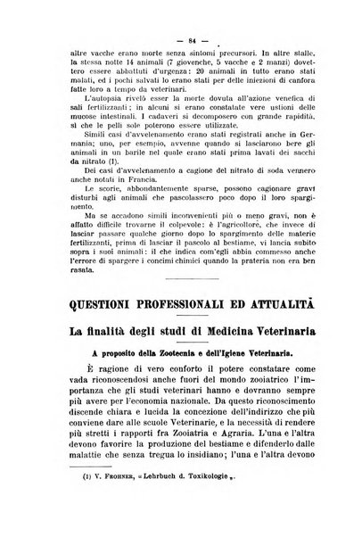 La clinica veterinaria rivista di medicina e chirurgia pratica degli animali domestici