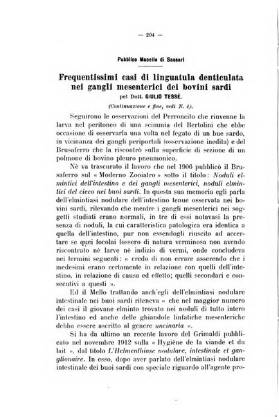 La clinica veterinaria rivista di medicina e chirurgia pratica degli animali domestici