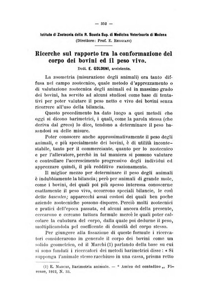 La clinica veterinaria rivista di medicina e chirurgia pratica degli animali domestici