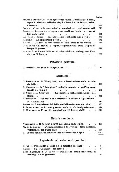 La clinica veterinaria rivista di medicina e chirurgia pratica degli animali domestici