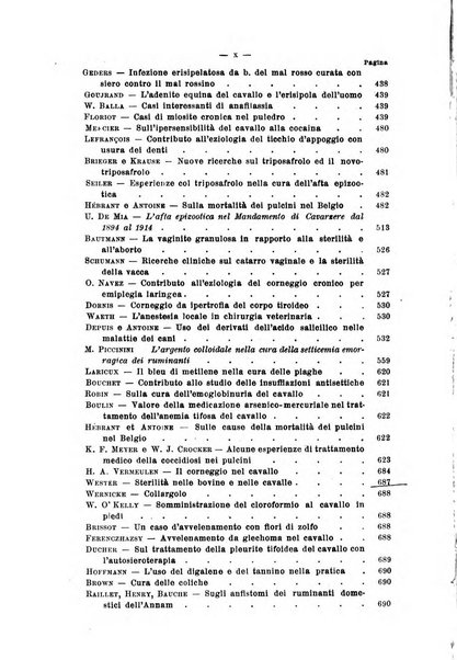 La clinica veterinaria rivista di medicina e chirurgia pratica degli animali domestici