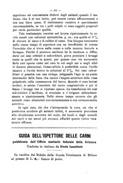 La clinica veterinaria rivista di medicina e chirurgia pratica degli animali domestici